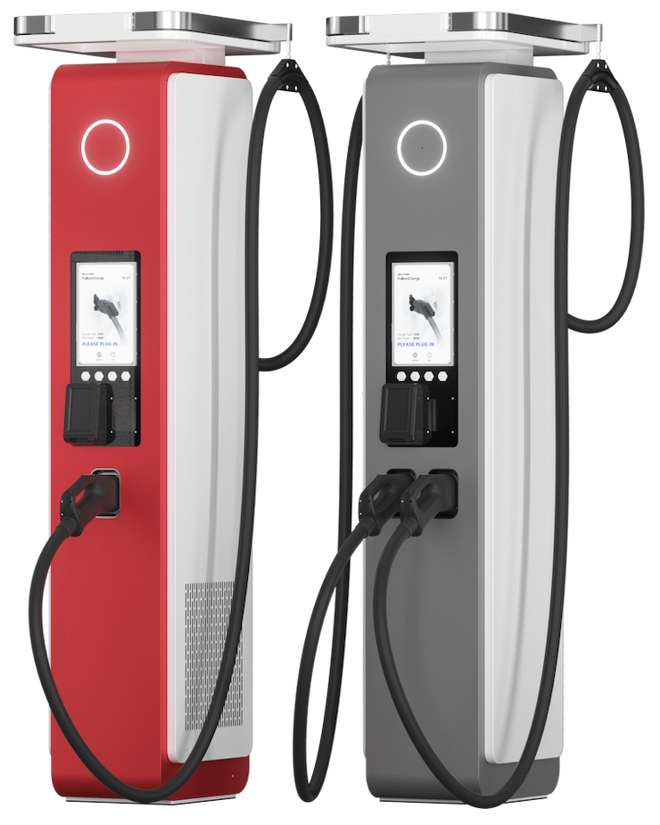 HUAWEI FUSIONCharge Liquid-cooled Dispenser Rood - 1xCCS tot 480kW